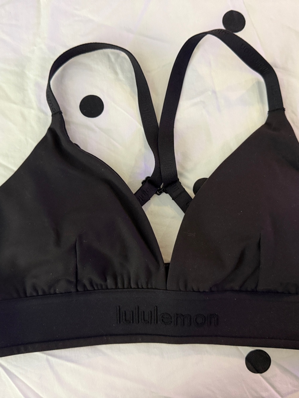 lululemon athletica Black Wireless Bralette - Soft Everyday Support